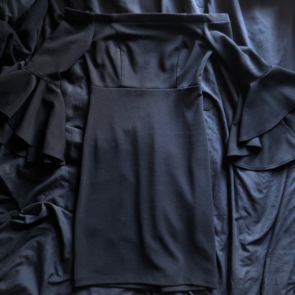 Black Off The Shoulder Dress